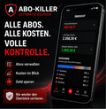 Abo-Killer ULTIMATE | Finanz-Dashboard & Kündigungs-Generator | Abofalle kündigen | Spar-Tracker Vorlage | Haushaltsbuch | Geld sparen Tool
