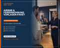 Airbnb & Ferienwohnung Vorlagen Paket | Vertrag, Rechnung, AGB, Impressum | Business in a Box Airbnb u. Ferienwohnung | E-Signatur | Starter